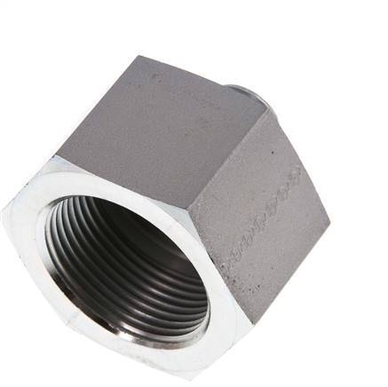 G 1/2'' x G 1 1/4'' M/F Verzinkter Stahl Reduzieradapter 400 Bar - Hydraulisch