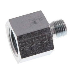 G 1/4'' x G 1/2'' M/F Verzinkter Stahl Reduzieradapter 630 bar - Hydraulik [2 Stück]