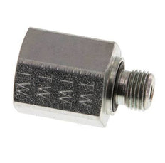 G 1/8'' x G 1/4'' M/F Verzinkter Stahl Reduzieradapter 630 bar - Hydraulik [2 Stück]