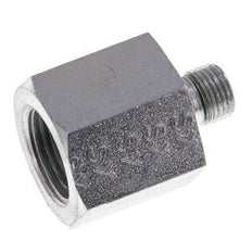 G 1/8'' x G 3/8'' M/F Verzinkter Stahl Reduzieradapter 630 bar - hydraulisch