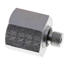 G 1/8'' x G 3/8'' M/F Verzinkter Stahl Reduzieradapter 630 bar - hydraulisch