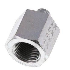 G 1/8'' x G 3/8'' M/F Verzinkter Stahl Reduzieradapter 630 bar - hydraulisch