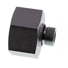 G 3/4'' x G 1 1/2'' M/F verzinkter Stahl Reduzieradapter 315 bar - hydraulisch