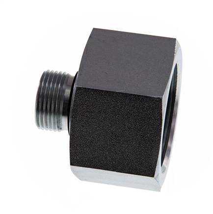 G 3/4'' x G 1 1/2'' M/F Zinc plated Steel Reducing Adapter 315 Bar - Hydraulic