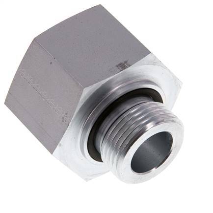 G 1'' x G 1 1/4'' M/F Verzinkter Stahl Reduzieradapter 400 Bar - Hydraulisch