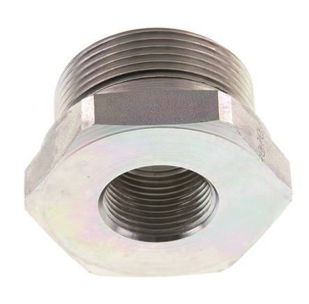 G 1 1/2'' x G 3/4'' M/F Zinc plated Steel Reducing Adapter 315 Bar - Hydraulic