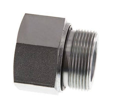 G 1 1/2'' x G 1 1/4'' M/F Verzinkter Stahl Reduzieradapter 315 bar - hydraulisch
