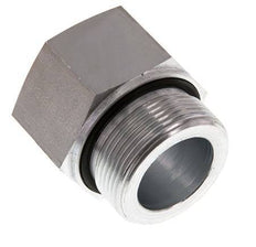 G 1 1/2'' x G 1 1/4'' M/F Verzinkter Stahl Reduzieradapter 315 bar - hydraulisch