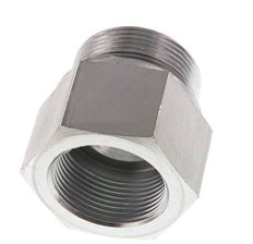 G 1 1/2'' x G 1 1/4'' M/F Verzinkter Stahl Reduzieradapter 315 bar - hydraulisch