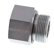 G 1 1/4'' x G 1'' M/F Verzinkter Stahl Reduzieradapter 400 Bar - Hydraulisch