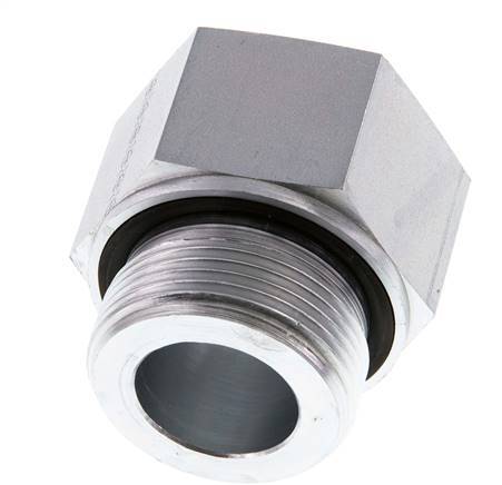 G 1 1/4'' x G 1'' M/F Verzinkter Stahl Reduzieradapter 400 Bar - Hydraulisch