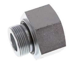 G 1 1/4'' x G 1 1/2'' M/F Verzinkter Stahl Reduzieradapter 315 bar - hydraulisch