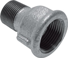 R 2 1/2'' x Rp 3'' M/F Zinc plated Cast iron Reducing Adapter 25 Bar