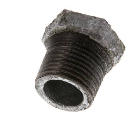 R 3/8'' x Rp 1/4'' M/F Zinc plated Cast iron Reducing Ring 25 Bar [5 Pieces]