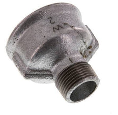R 1'' x Rp 2'' M/F Zinc plated Cast iron Reducing Adapter 25 Bar