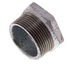 R 1 1/2'' x Rp 1/2'' M/F Zinc plated Cast iron Reducing Ring 25 Bar [2 Pieces]