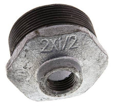 R 2'' x Rp 1/2'' M/F Verzinktes Gusseisen Reduzierring 25 Bar