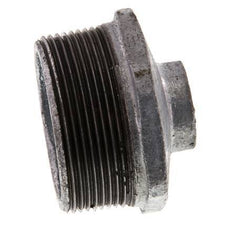 R 2'' x Rp 1/2'' M/F Verzinktes Gusseisen Reduzierring 25 Bar