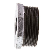 R 2'' x Rp 3/4'' M/F Verzinktes Gusseisen Reduzierring 25 Bar