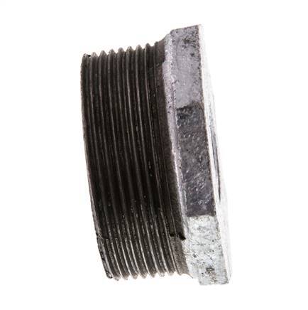 R 2'' x Rp 3/4'' M/F Verzinktes Gusseisen Reduzierring 25 Bar