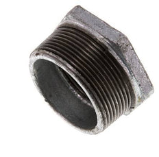 R 2'' x Rp 1 1/4'' M/F Verzinktes Gusseisen Reduzierring 25 Bar