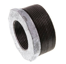 R 2 1/2'' x Rp 1 1/2'' M/F Verzinktes Gusseisen Reduzierring 25 Bar