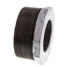 R 2 1/2'' x Rp 1 1/2'' M/F Verzinktes Gusseisen Reduzierring 25 Bar