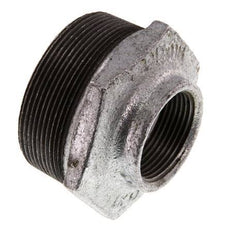 R 2 1/2'' x Rp 1 1/4'' M/F Verzinktes Gusseisen Reduzierring 25 Bar