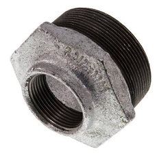 R 2 1/2'' x Rp 1 1/4'' M/F Verzinktes Gusseisen Reduzierring 25 Bar