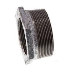 R 2 1/2'' x Rp 2'' M/F Verzinktes Gusseisen Reduzierring 25 Bar