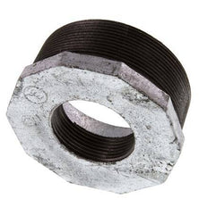 R 3'' x Rp 1 1/2'' M/F Verzinktes Gusseisen Reduzierring 25 Bar