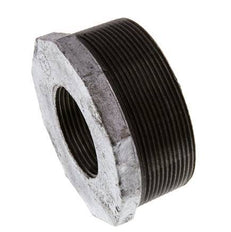 R 3'' x Rp 1 1/2'' M/F Verzinktes Gusseisen Reduzierring 25 Bar