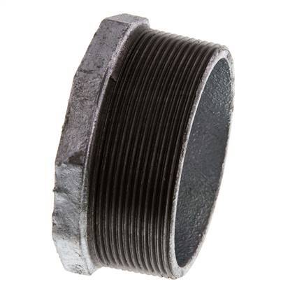 R 3'' x Rp 1 1/2'' M/F Verzinktes Gusseisen Reduzierring 25 Bar