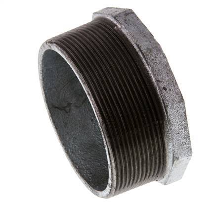 R 3'' x Rp 1 1/2'' M/F Verzinktes Gusseisen Reduzierring 25 Bar