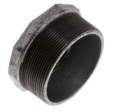 R 3'' x Rp 1 1/4'' M/F Verzinktes Gusseisen Reduzierring 25 Bar