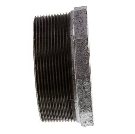 R 3'' x Rp 1 1/4'' M/F Verzinktes Gusseisen Reduzierring 25 Bar