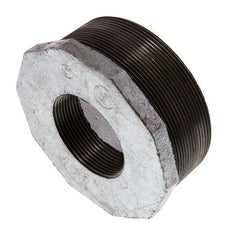 R 4'' x Rp 2'' M/F Verzinktes Gusseisen Reduzierring 25 Bar
