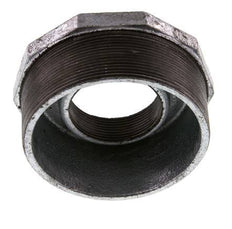 R 4'' x Rp 2'' M/F Verzinktes Gusseisen Reduzierring 25 Bar