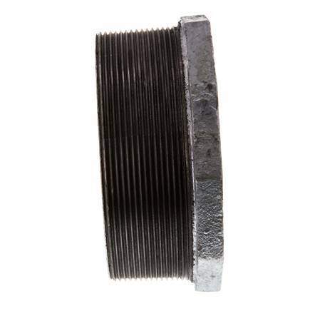 R 4'' x Rp 2'' M/F Verzinktes Gusseisen Reduzierring 25 Bar