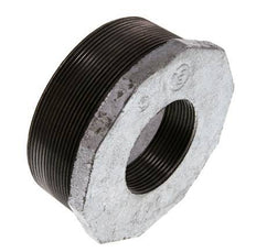 R 4'' x Rp 2'' M/F Verzinktes Gusseisen Reduzierring 25 Bar