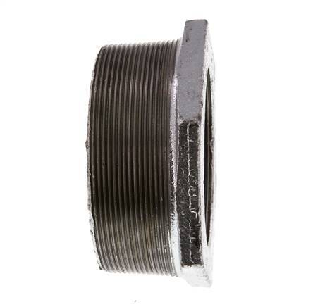 R 4'' x Rp 3'' M/F Verzinktes Gusseisen Reduzierring 25 Bar