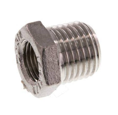 R 1/4'' x Rp 1/8'' M/F Stainless steel Reducing Ring 16 Bar [2 Pieces]