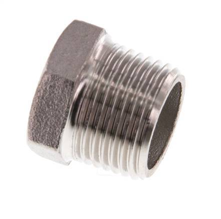 R 3/8'' x Rp 1/8'' M/F Stainless steel Reducing Ring 16 Bar [2 Pieces]