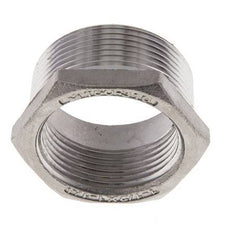 1 1/2'' NPT x 1 1/4'' NPT M/F Reduzierring aus Edelstahl 16 bar