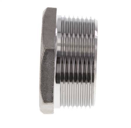 1 1/2'' NPT x 1 1/4'' NPT M/F Reduzierring aus Edelstahl 16 bar