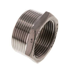 R 1 1/2'' x Rp 1 1/4'' M/F Reduzierring aus Edelstahl 16 bar