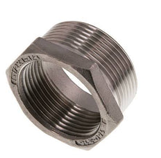 R 1 1/2'' x Rp 1 1/4'' M/F Reduzierring aus Edelstahl 16 bar
