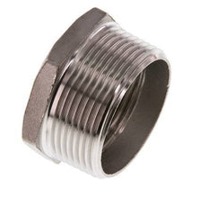 R 1 1/2'' x Rp 1 1/4'' M/F Reduzierring aus Edelstahl 16 bar