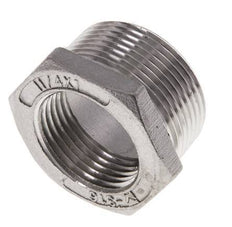1 1/4'' NPT x 1'' NPT M/F Reduzierring aus Edelstahl 16 bar