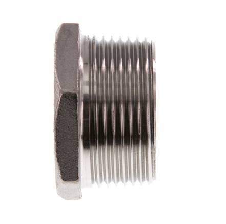 R 1 1/4'' x Rp 1'' M/F Reduzierring aus rostfreiem Stahl 16 bar